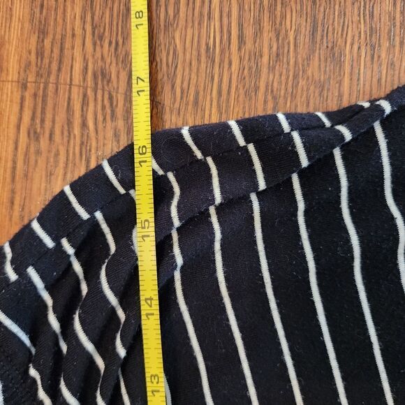 Striped Polyester capri - Picture 3 of 4